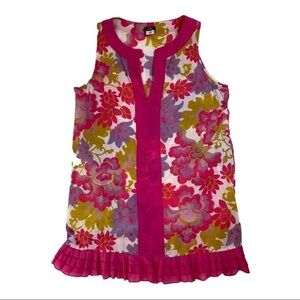 - J.Crew  Flower Print Dress/Swim Coverup